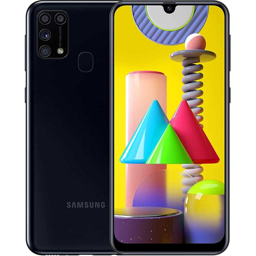0.01647400 1611829027 samsung galaxy m31 dual sim m315fd 128gb black 6gb ram