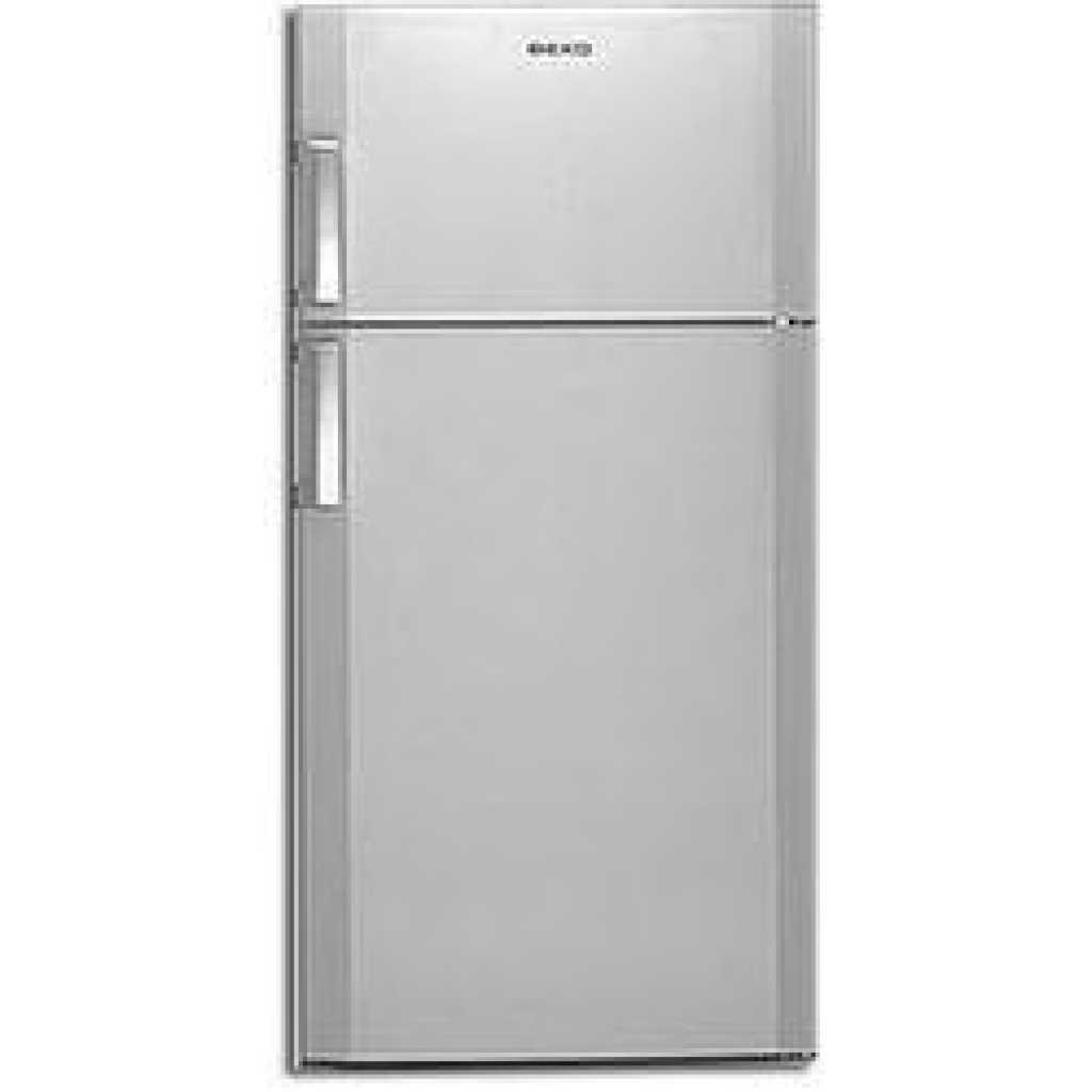 beko d190 190l double door refrigerator silver 600x