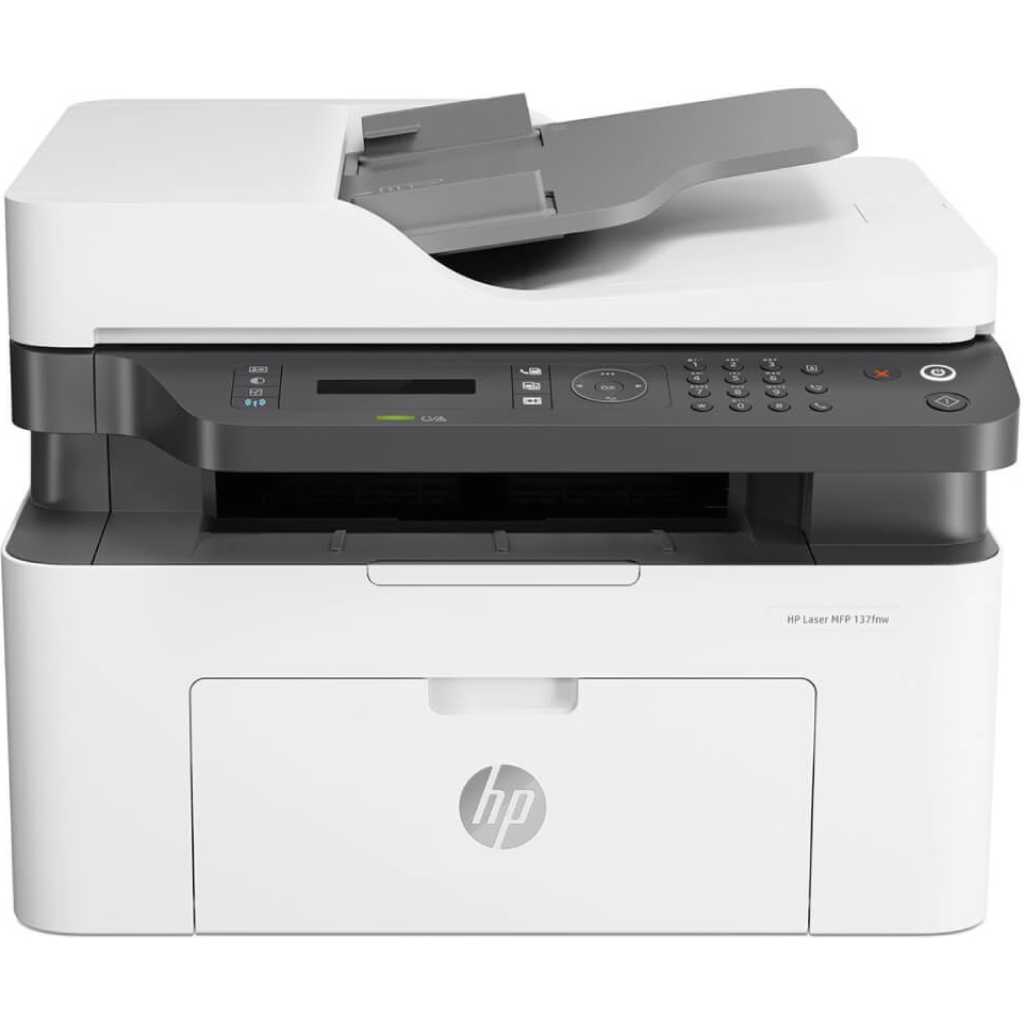 Hp LaserJet Pro MFP M137fnw Printer- 1 Year Warranty - White