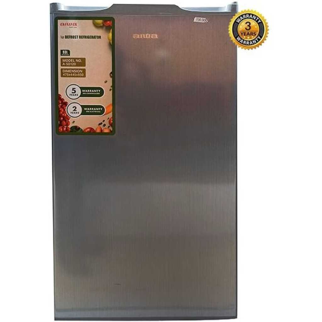 Aiwa Fridge 120 Liters - Silver