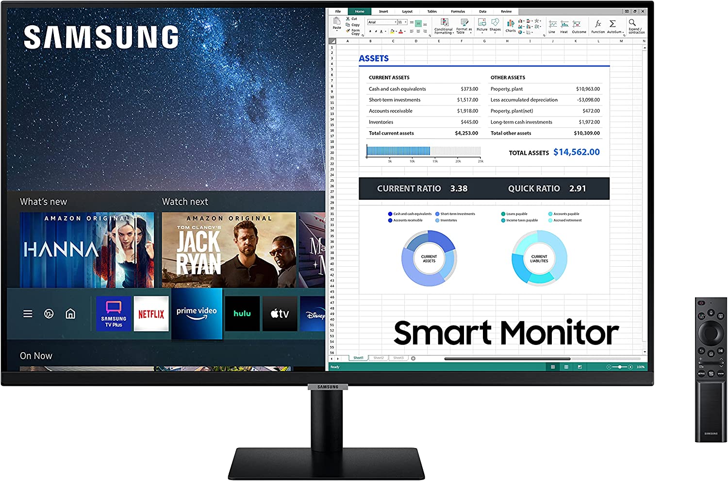 Samsung LS32AM500 32 - Inch Full HD LED Hybrid Streaming TV & Monitor With Full Smart Platform - Black Samsung LS32AM500 32 - Inch Full HD LED Hybrid Streaming TV & Monitor With Full Smart Platform - Black