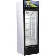 SPJ 430-Litres Single Display Cooler SCCBLS-430C015; Vertical Display Chiller, Single Door Showcase Display Refrigerator