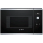 Bosch Series 6 BFL524MS0B Built-In Grill Microwave, 20 L, 800 W, Touchscreen