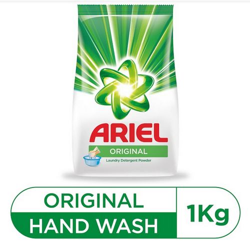 Ariel Detergent Powder – 1Kg Regular Powder Detergent (Hand)