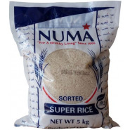 Numa Super Rice 5kg- White Grains & Rice