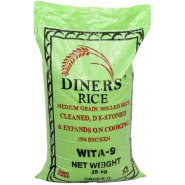 Diner’s Natural Delicious Wita-9 Rice – 25 kg Grains & Rice