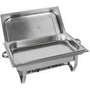 Electro Master Single 9.0Litre Capacity Stainless Steel Chafing Dish