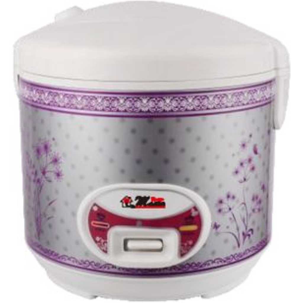 Electro Master RC-1035 2.8L 1000 watts Rice Cooker -Silver