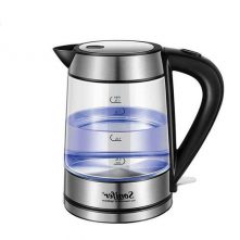 Sonifer 1.7 Litre Glass Electric Kettle - Silver