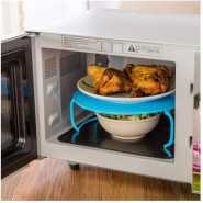 Multifunctional Microwave Placement Rack - Blue