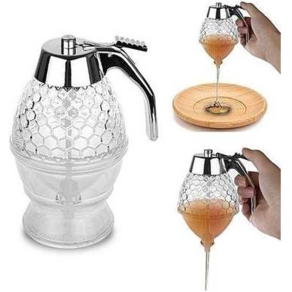 Mini Dispenser Honey Dispenser No Drip - Colorless