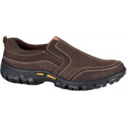 Men's Slip On Shoes - Dark Brown