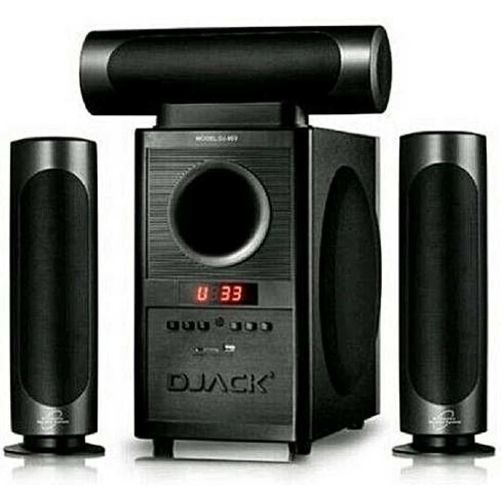 Djack Bluetooth, FM, SD Card, USB Home Theatre AK-903L - Black