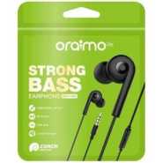 Oraimo OEP-E10 Strong Bass Earphones With Mic - Black