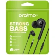 Oraimo OEP-E10 Strong Bass Earphones With Mic - Black