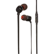 JBL T110 Headsets, Wired In-Ear Headphones With JBL Pure Bass Sound, Earphones By Herman – Black Headsets TilyExpress 2