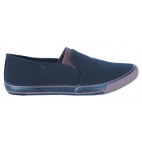 Men's Slipon Plimsolls - Black