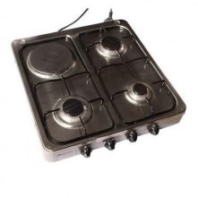 Blueflame O – 411 – Desktop Gas Cooker, Electricity 50*50Cm – Inox Electric Cook Tops