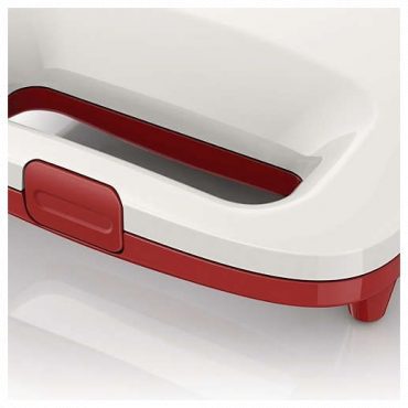 Phillips HD 2393 Daily Collection Sandwich Maker, 820 Watts - Red, White