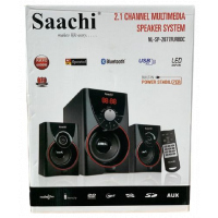 Saachi 2.1 Hifi, 2677 Bluetooth Speaker - Black