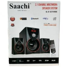 Saachi 2.1 Hifi, 2677 Bluetooth Speaker - Black