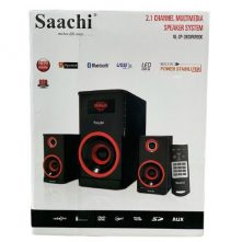 Saachi 2.1 Hifi, 2600 Bluetooth Speaker – Black Home Theater Systems