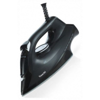 Saachi Steam Iron With Ceramic Sole Plate -Black