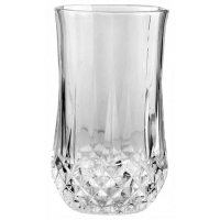 6 Pieces Of Diamond Design Juice Glasses - Colorless.