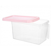 Fridge Storage Organizer Container Bin Box, Pink. Food Savers & Storage Containers