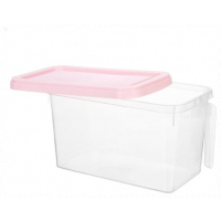 Fridge Storage Organizer Container Bin Box, Pink.