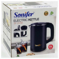 Sonifer Portable Travel Electric Kettle Mug 0.6L SF-2058 ,Black