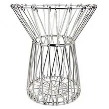 7in1 Adjustable Fruit Basket Multipurpose Storage Organizer, Silver