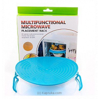 Multifunctional Microwave Placement Rack - Blue