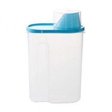 2.5 Litre Food Plastic Storage Grains Cereal Container, Blue