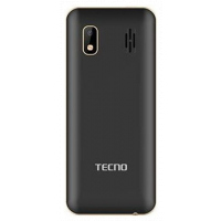 Tecno T-313 Dual SIM 1.77 “ 4MB RAM/ROM 1100 mAh Li-Ion - Black