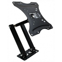 LCD LED TV 14-55” Aluminum Alloy Tilt Swivel Wall Mount - Black