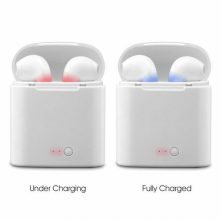 i7S - Double Bluetooth Earbuds - Earphones - White