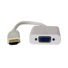 HDMI To VGA Adapter- White HDMI-to-VGA Adapters