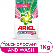 Ariel Detergent Powder with A Touch Of Downy – 1kg Powder Detergent (Hand)