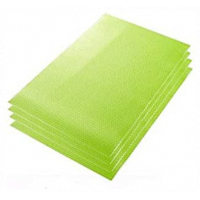 4 Piece Refrigerator Water Proof Liner Mats - Green