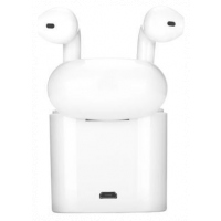 i7S - Double Bluetooth Earbuds - Earphones - White