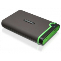 Transcend 1TB USB 3.1 Gen 1 StoreJet 25M3S SJ25M3S Rugged External Hard Drive TS1TSJ25M3S,Grey