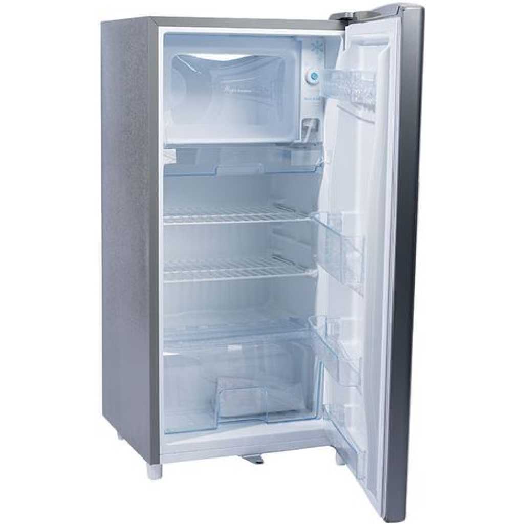 Hisense 195 - Liters Fridge; (Net 150L) Single Door Defrost Refrigerator RR195DAGS 195L - Silver