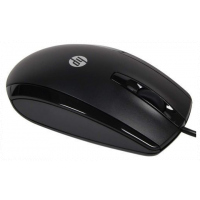 Hp X500 Precision Optical Wired USB Mouse - Black