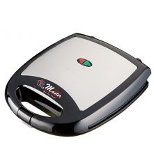 Electro Master EM-SW-1131 4 Slice Sandwich Maker - Black & Silver