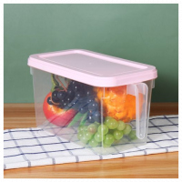 Fridge Storage Organizer Container Bin Box, Pink.