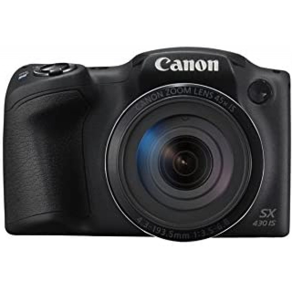 Canon PowerShot SX430 is 20 MP Digital Camera (Black)