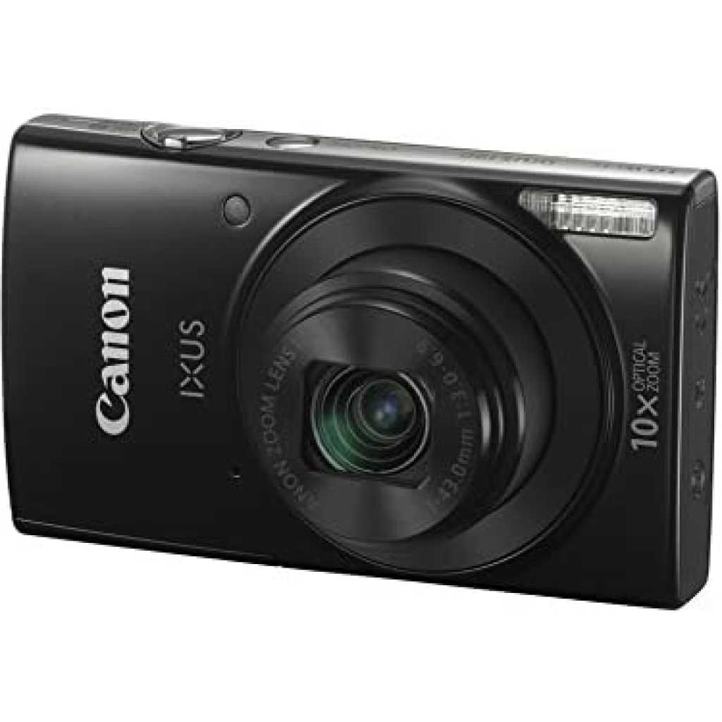 Canon IXUS 190 Black, 1794C001 Compact 20 MP Digital Camera