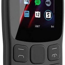 Nokia 106 DS TA-1190 Dual-Band (850/1900) Feature Phone-Black