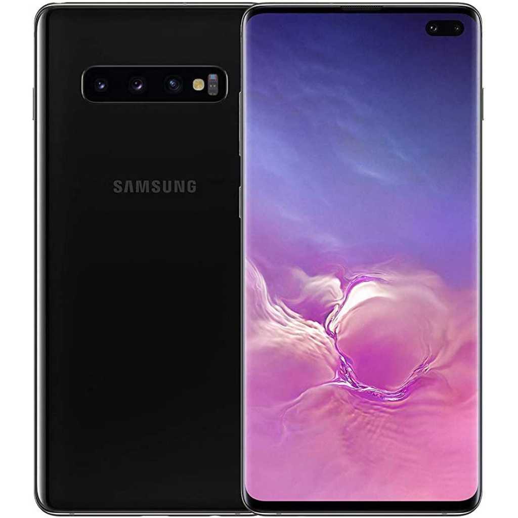 Samsung Galaxy S10+ Mobile Phone; 6.4" (2019) 8GB RAM 128GB ROM 12MP + 12MP + 16MP Camera - Black